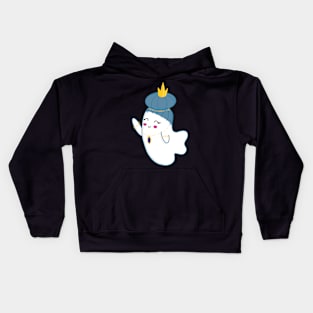 Little Ghost Ornate Kids Hoodie